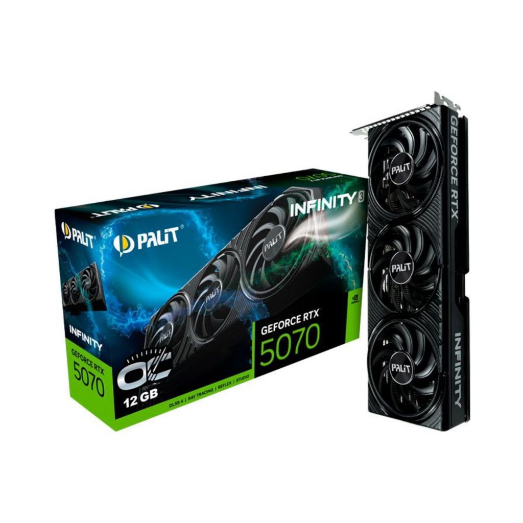 Placa de vídeo Gainward GeForce RTX 5070 Infinity 3 OC 12gb