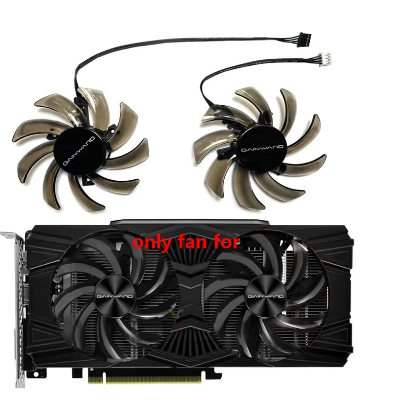 Ventilador De Substituição GA91S2U Para GAINWARD GeForce RTX2060 2060S 2070 GTX1660 1660ti 1660S Placa Gráfica Fantasma/