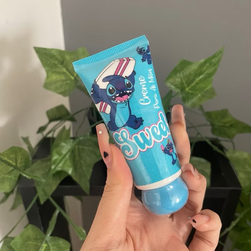 kit 2 Creme de Mão Infantil Stitch Azul Sweet - Hidrata e Perfuma Presente de Dia das Crianças