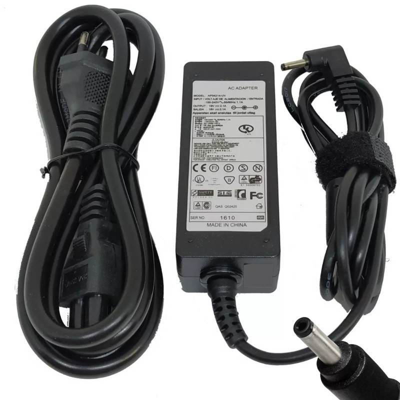 Fonte Carregador Para Ultrabook Samsung NP540U3C 19V 2.1A Bivolt