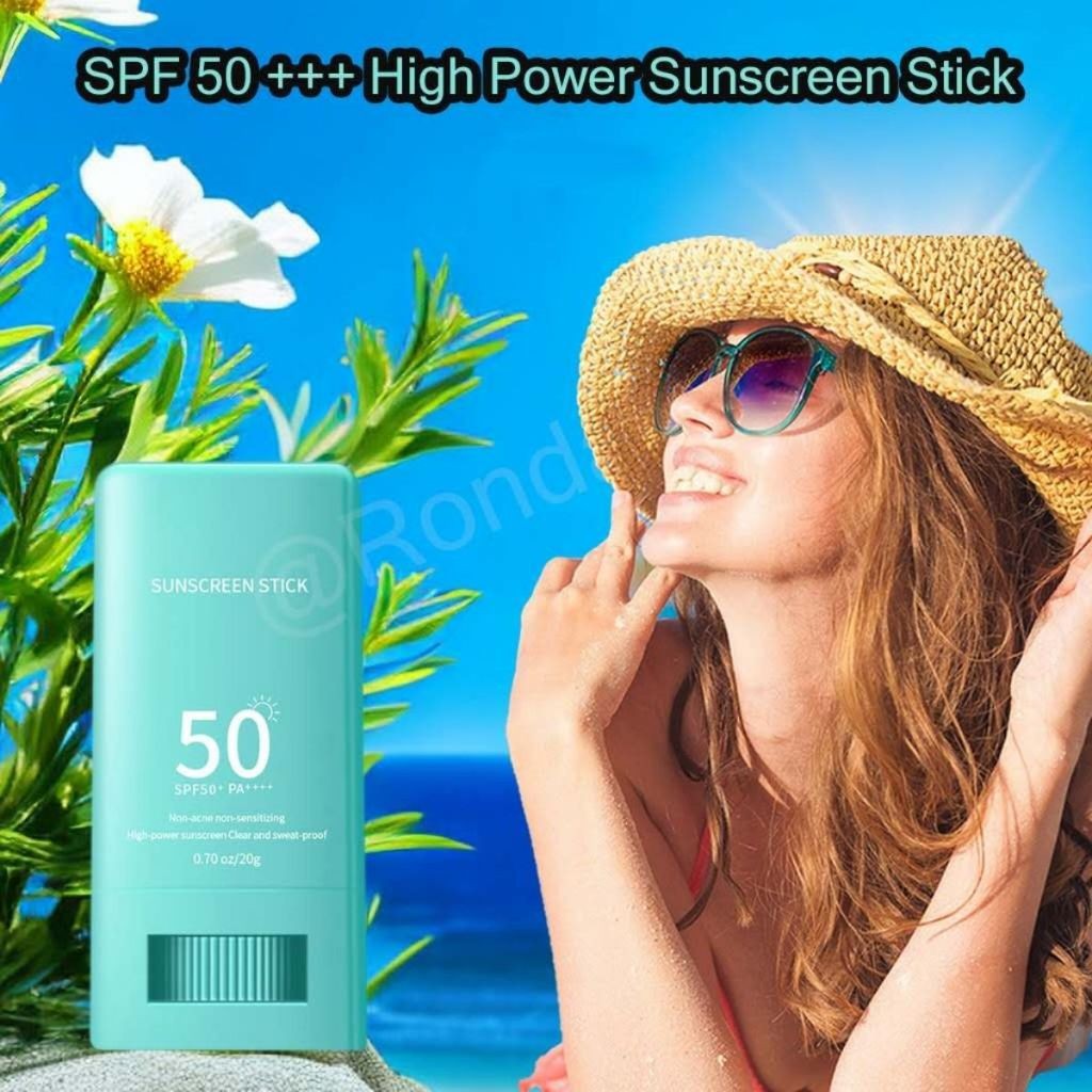 Protetor solar iluminador hidratante refrescante ultravioleta à prova d'água isolamento protetor solar bastão