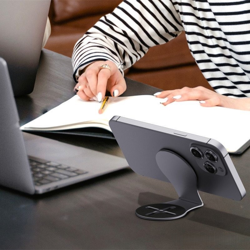 Suporte Celular MagSafe Magnético Compatível iPhone Android Notebook