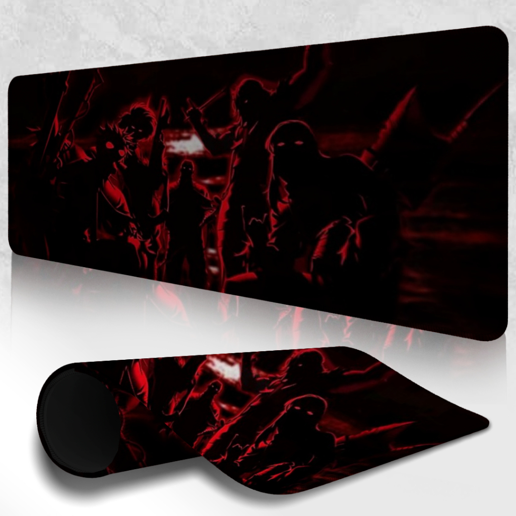 MousePad Speed Gamer Custo Beneficio Com Base Antiderrapante E Bordas Costuradas Com Personalização De Anime