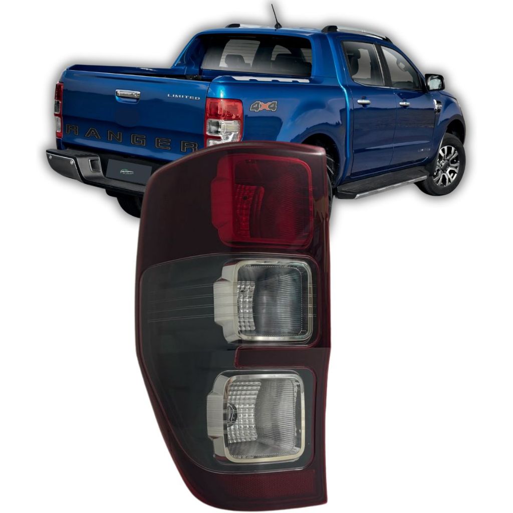 Lanterna Traseira Para Ford Ranger Raptor 2013 2014 2015 2016 2017 2018 à 2023 Fumê