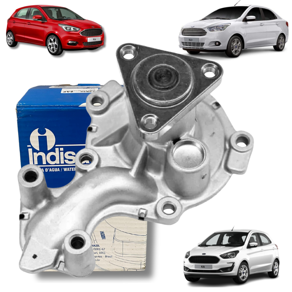 Bomba D´agua Para Ford Ka 1.0 2014 2015 2016 2017 2018 2019 2020 2021 2022 2023 2024 ... Produto novo Original Indisa