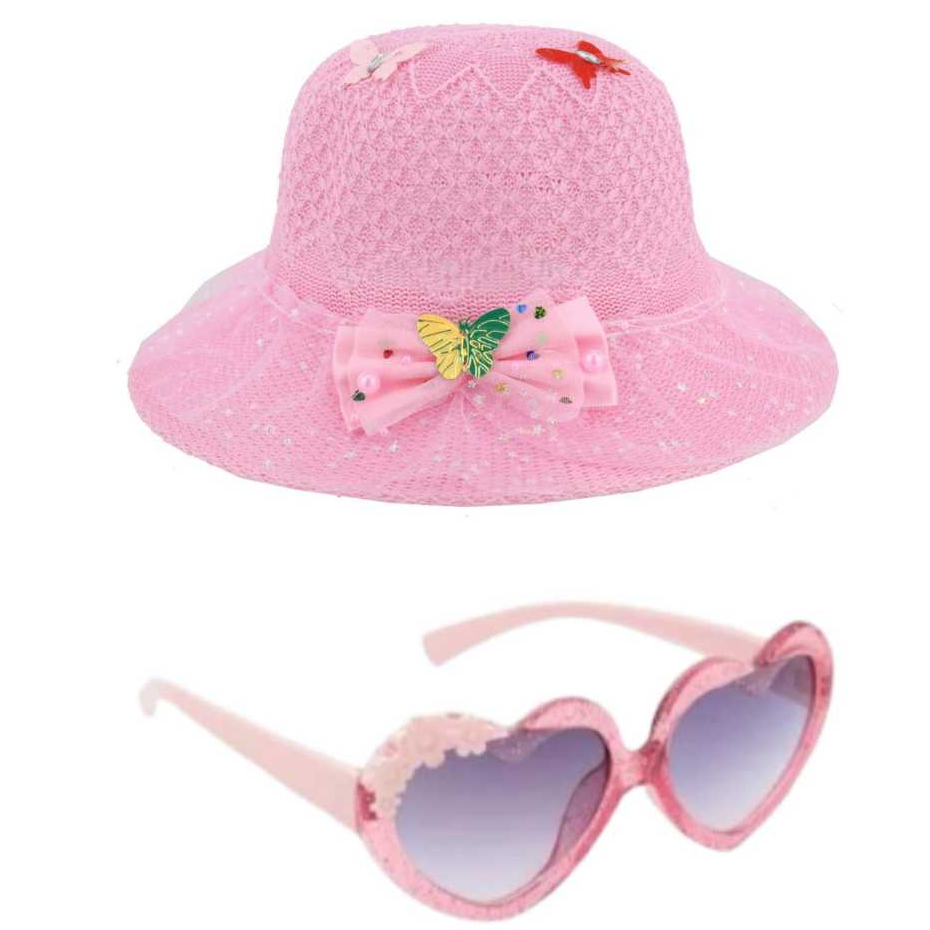 Chapéu feminino e oculos flor infantil menina , perfeito para sua filha , qualidade e preço justo , lançamento novidade