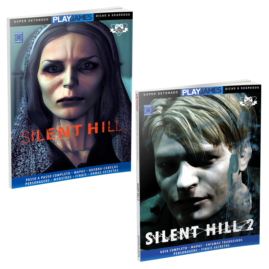 Kit Super Detonados Silent Hill Retrô - 2 Livros