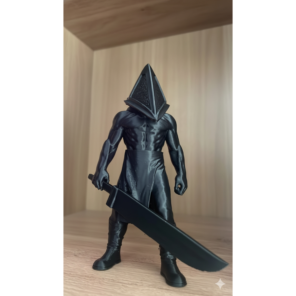 Miniatura Piramid Head Silent Hill Horror game + Super brinde surpresa!