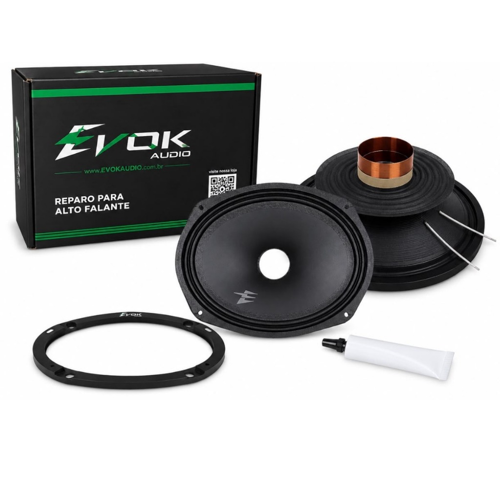 Reparo p/ Alto Falante Evok 6x9 Polegadas 280MB