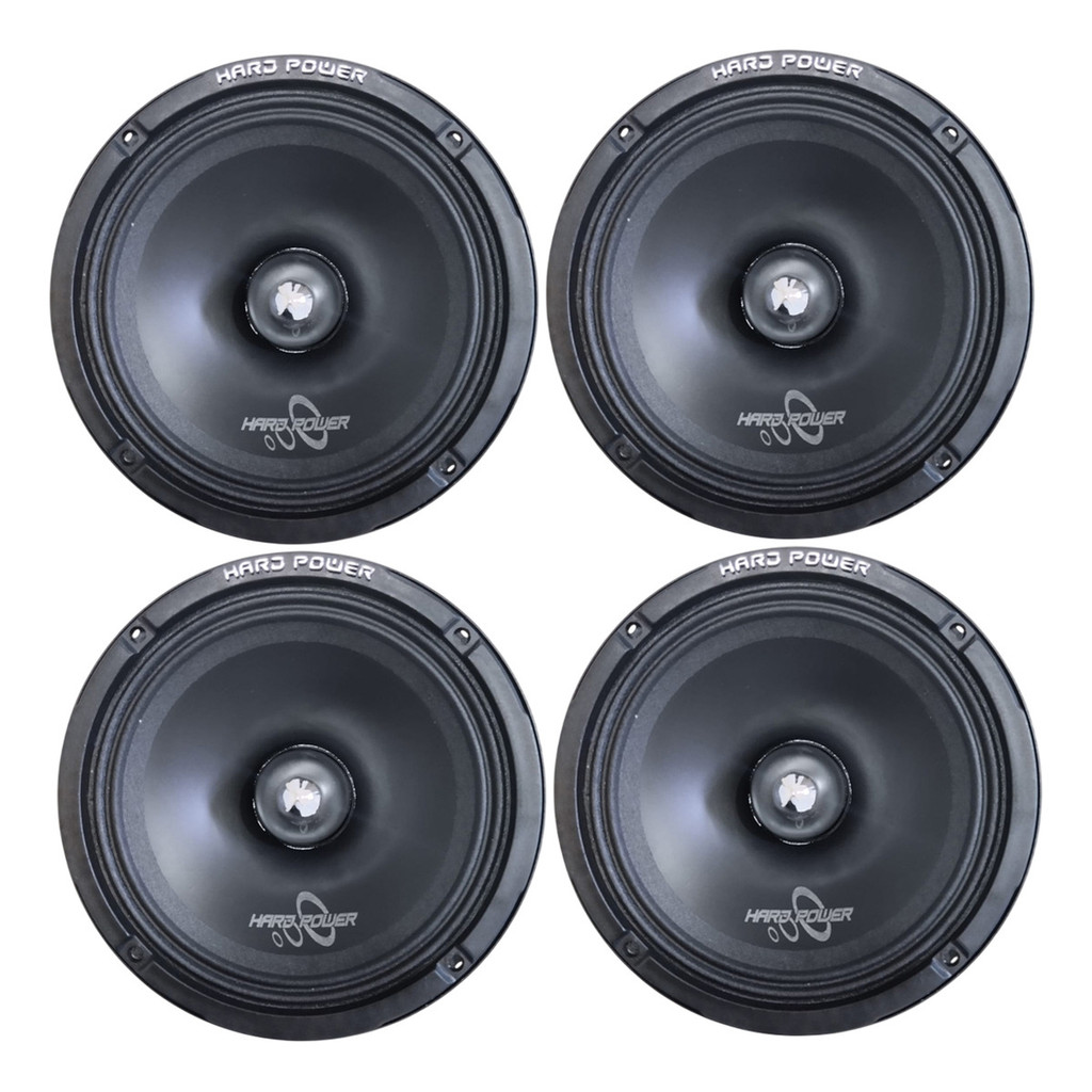 2 PARES ALTO FALANTE HARD POWER WOOFER HP 280MB 6 POLEGADAS 280W RMS 4 OHMS