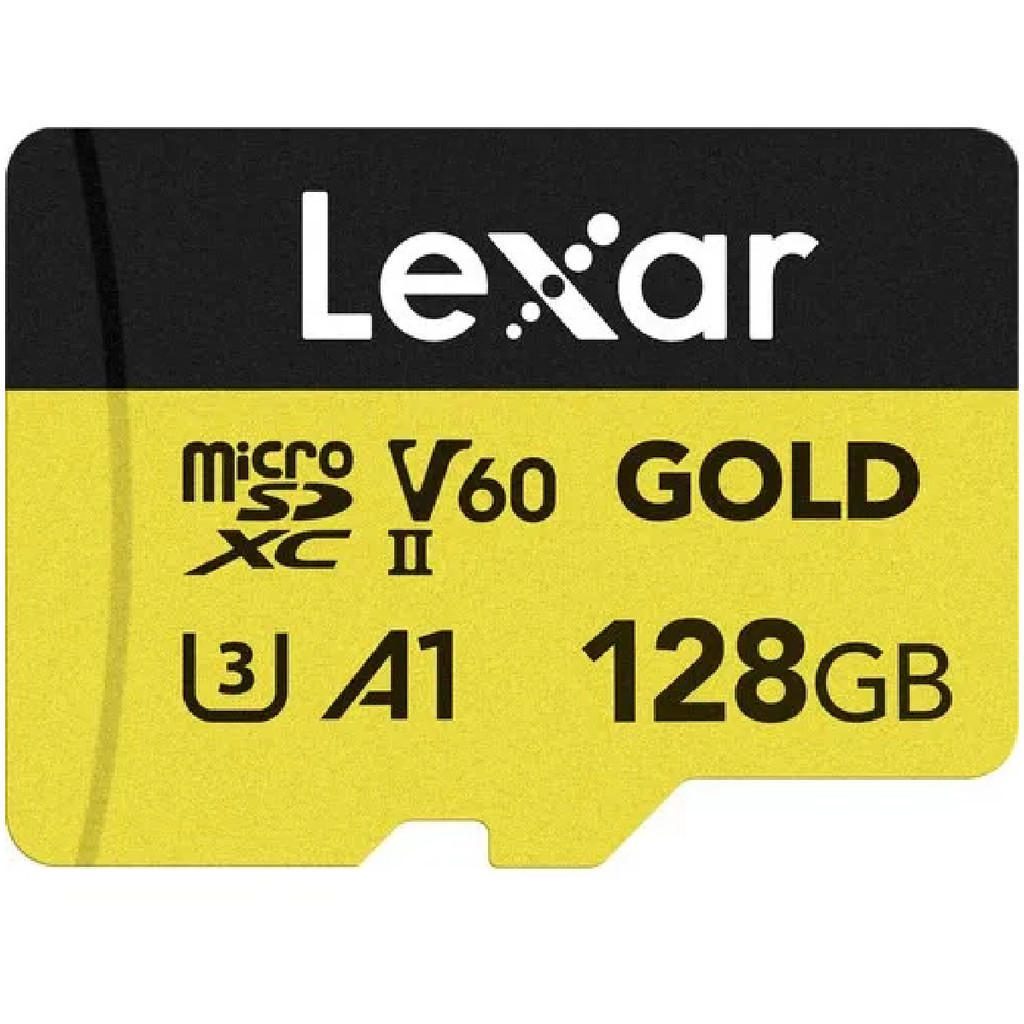 Cartão de Memória Lexar GOLD MicroSDXC UHS-II 128gb 280Mb/s
