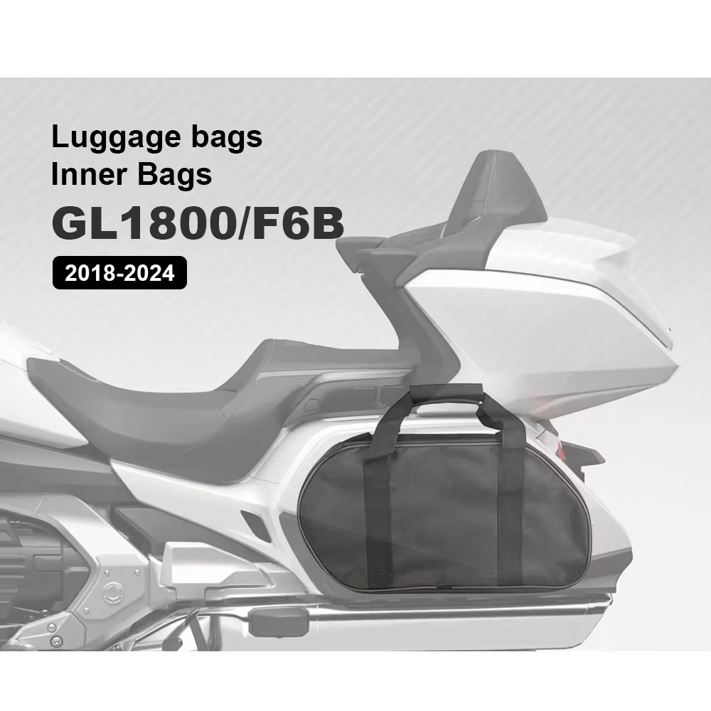 Para Honda Goldwing Gold Wing GL1800 Alforje 2018-2024 Acessórios Da Motocicleta Armazenamento Preto Bagagem Caso Latera