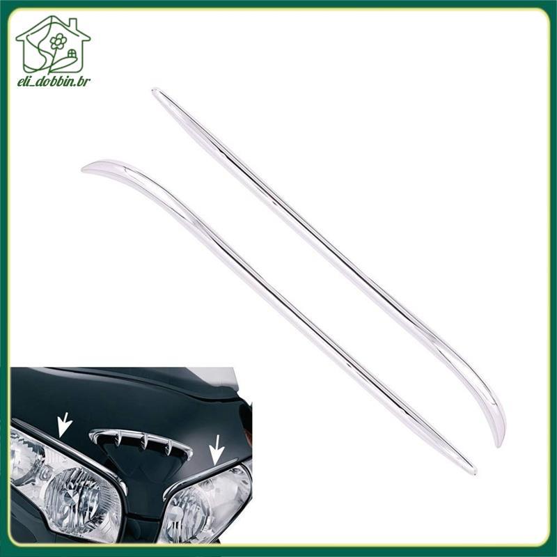 Motocicleta Para Goldwing 1800 GL1800 2004-2011 Acessórios Farol Carenagem Sobrancelha Guarnição
