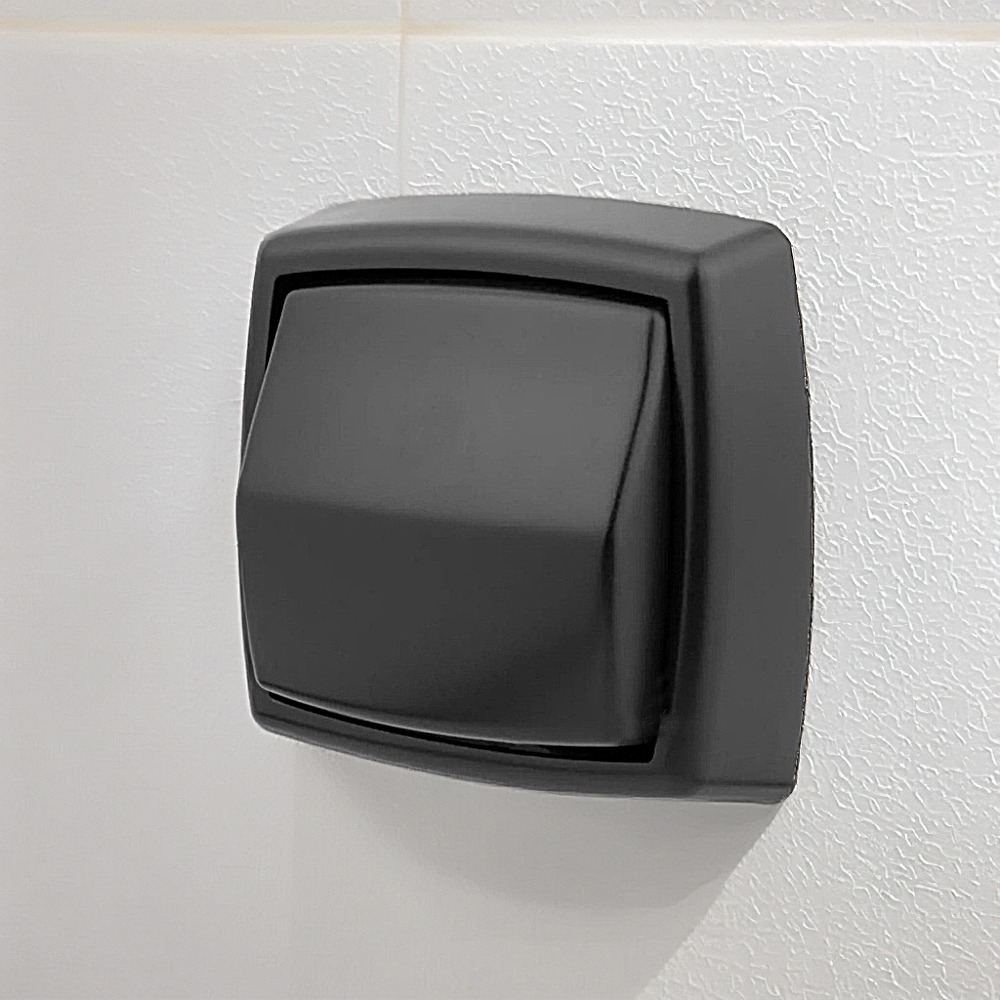 Válvula de Descarga Hydra Max Deca  e Docol Preto Fosco Matte Abs