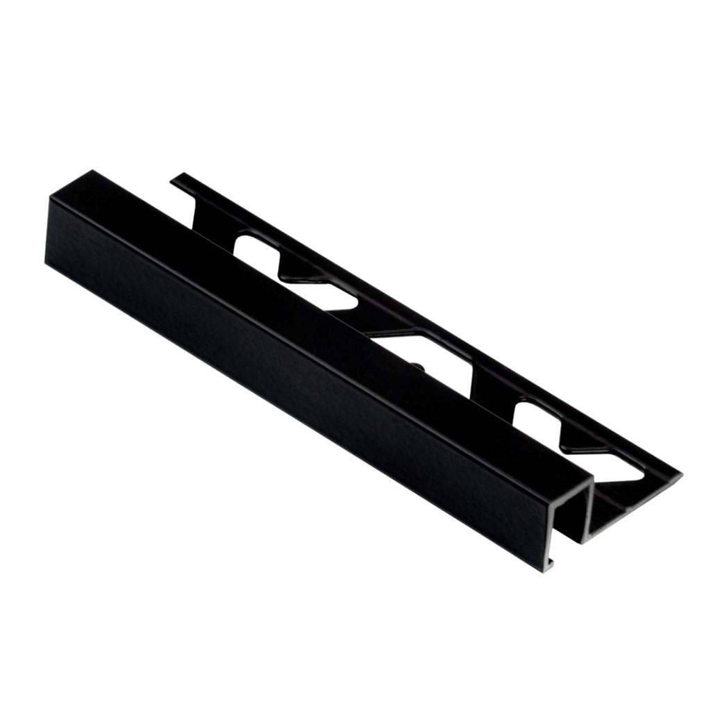Filete Firenze Black Matte Alumínio para Acabamento 1 Metro