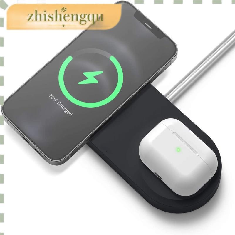 Carregador Rápido Sem Fio Baseus 20W Dual Para Celular Airpod Pro