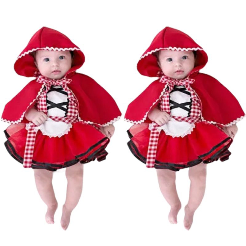 capa infantil de bebê chapeuzinho vermelho para aniversário e mesversario