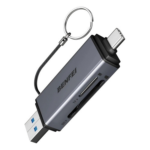 Adaptador OTG USB 3.0 USB-A para USB-C Tipo-C Fêmea 5Gbps Alta Velocidade
