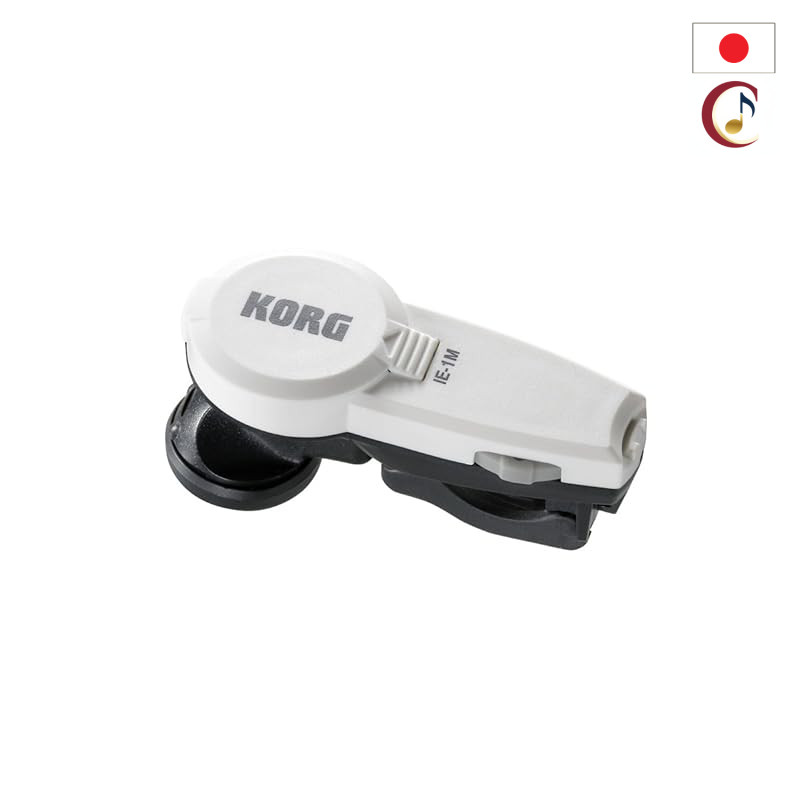 KORG In-Ear Metronome IE-1M, Ultra-Compact Earbud Metronome for Personal Instrument Practice, Up to 200 Hours of Continu