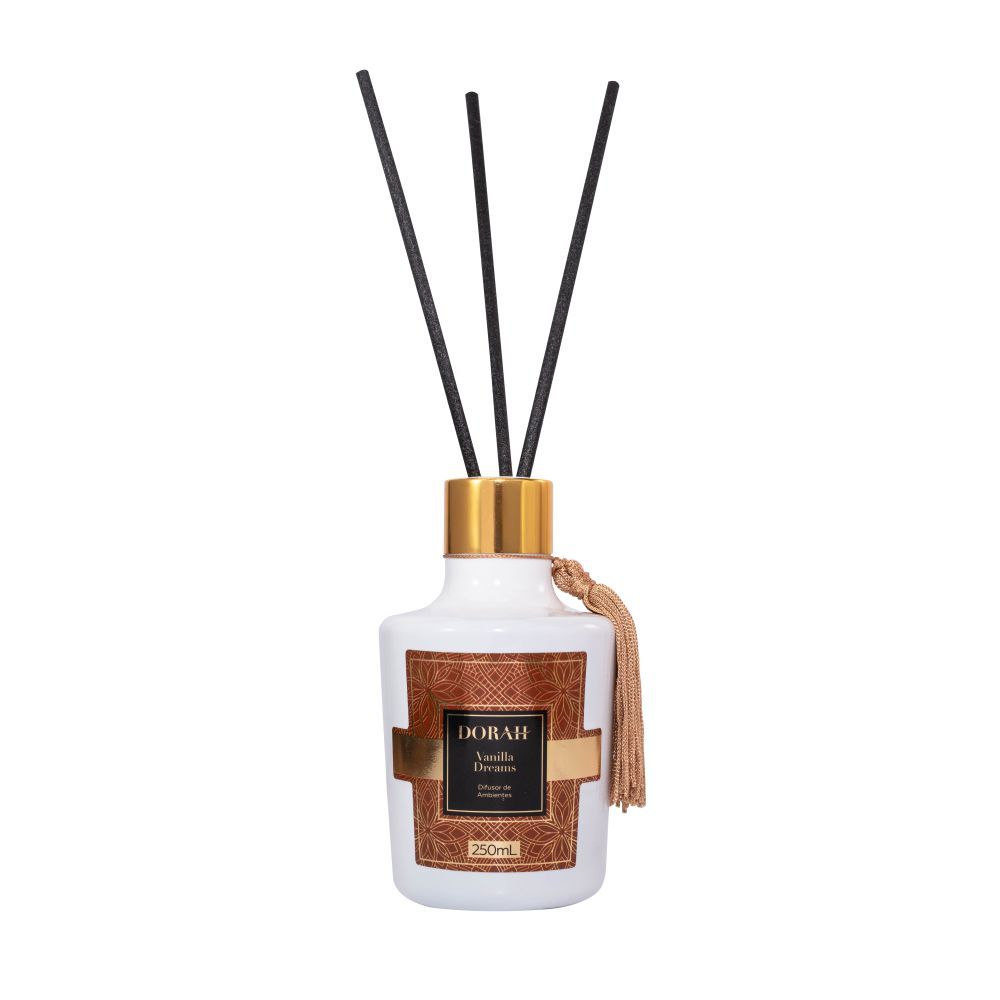 Difusor Decorativo Vanilla Dreams – 250ml | Perfume Fino Dorah Beauty & Wellness