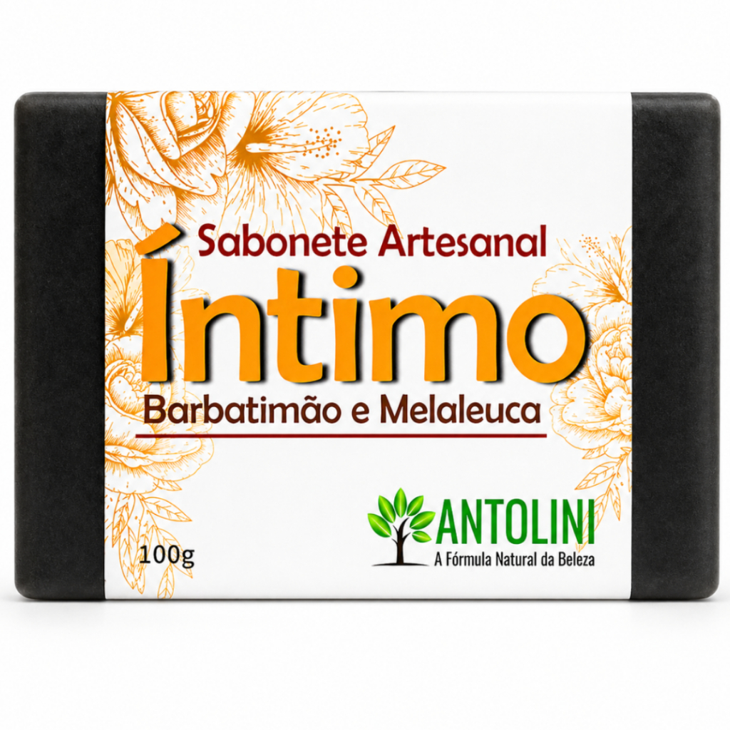 Sabonete Artesanal Barbatimão e Melaleuca Antolini 100g
