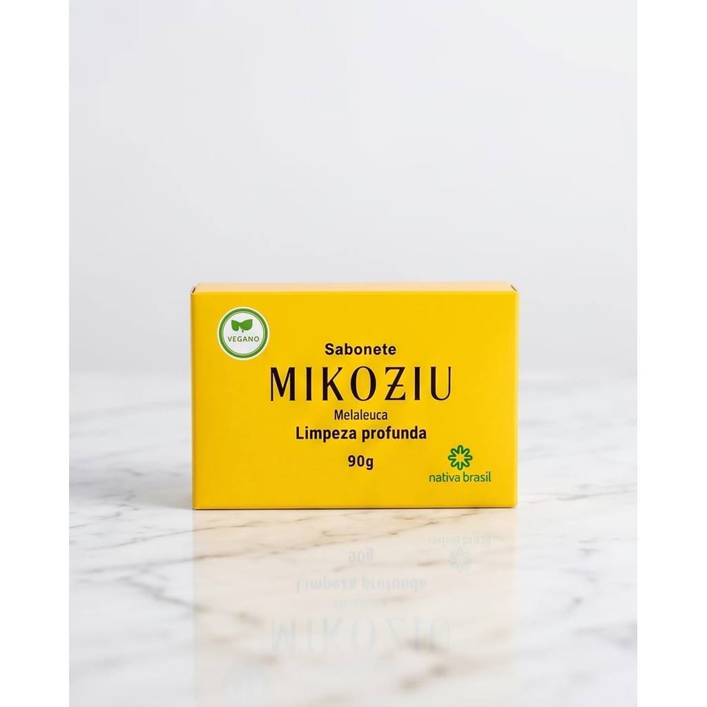 Sabonete em Barra mikoziu melaleuca limpeza profunda da Nativa Brasil (90g