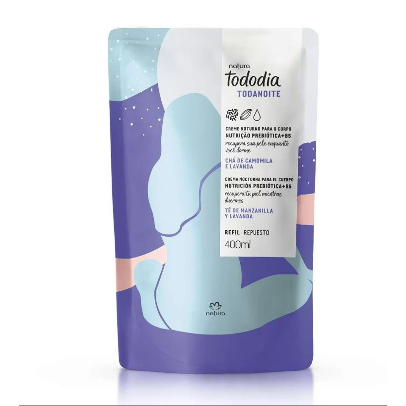 Refil Creme Noturno Para o Corpo Tododia Todanoite 400ml