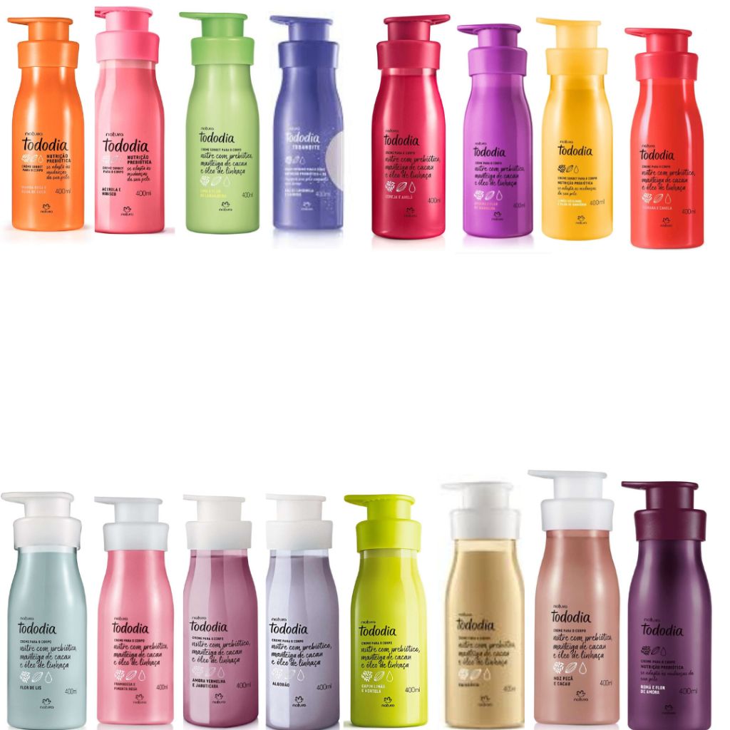 Creme para o Corpo Noturno Chá de Camomila e Lavanda Natura Tododia Todanoite 400 ml