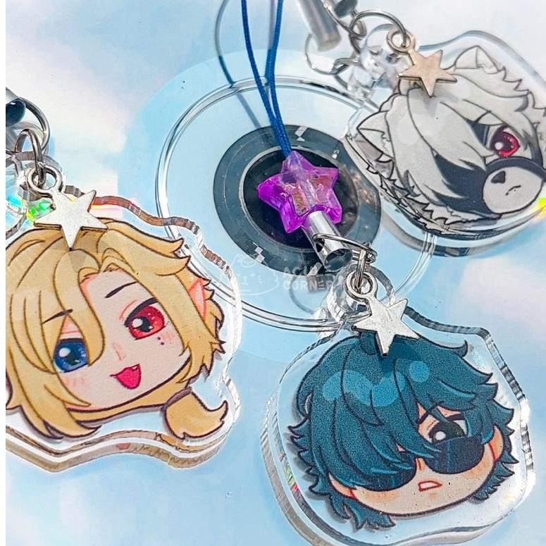 Canto ACULE-Pulseira Fanmerch Zenless Zone Zero Lycaon Hugo Manato