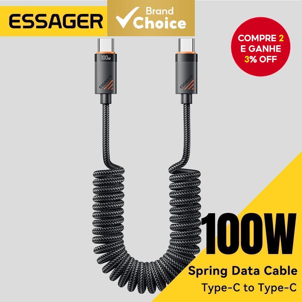 Cabo USB-C Para Tipo De 100 W iPhone 15 Pro Max De Dados De Carregamento Rápido macbook xiaomi samsung