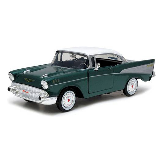 Miniatura Chevrolet Bel Air 1957 - Escala 1:24 - Motormax