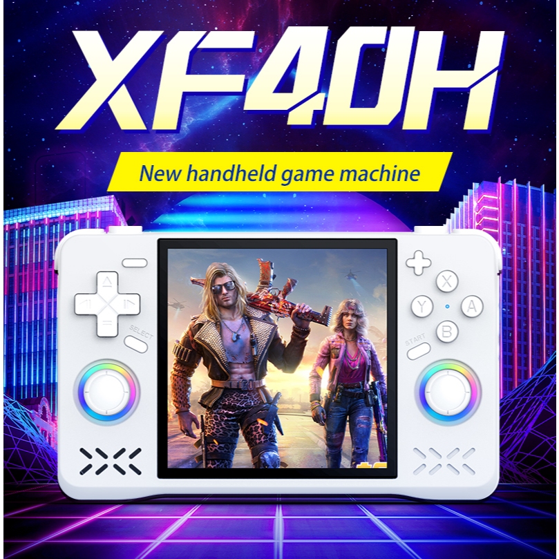 Console De Jogos Portátil XF40H , Tela IPS De 4.0 Polegadas , Código Aberto , Sistema Linux , Reprodutor De Vídeo De Bol