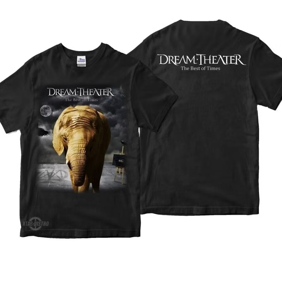 Camiseta Dream theater A Melhor Das Vezes Constroem Da Banda De metal Do Teatro Dos Sonhos