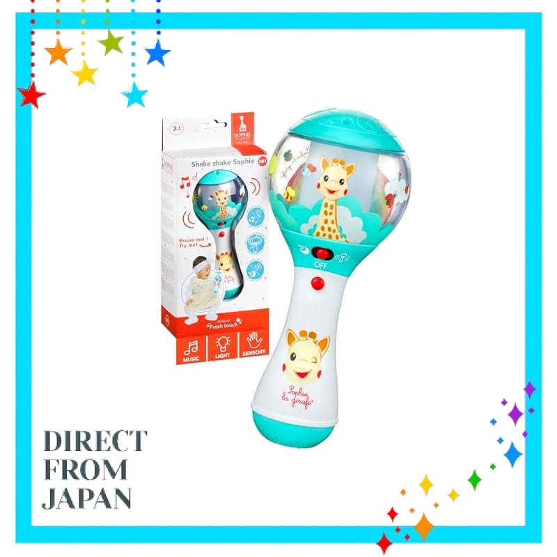 Sophie the Giraffe Shake Shake Sophie [Japan Genuine Product] Vulli 3 months 0 years Rattle Music Box Cute Baby Gift for