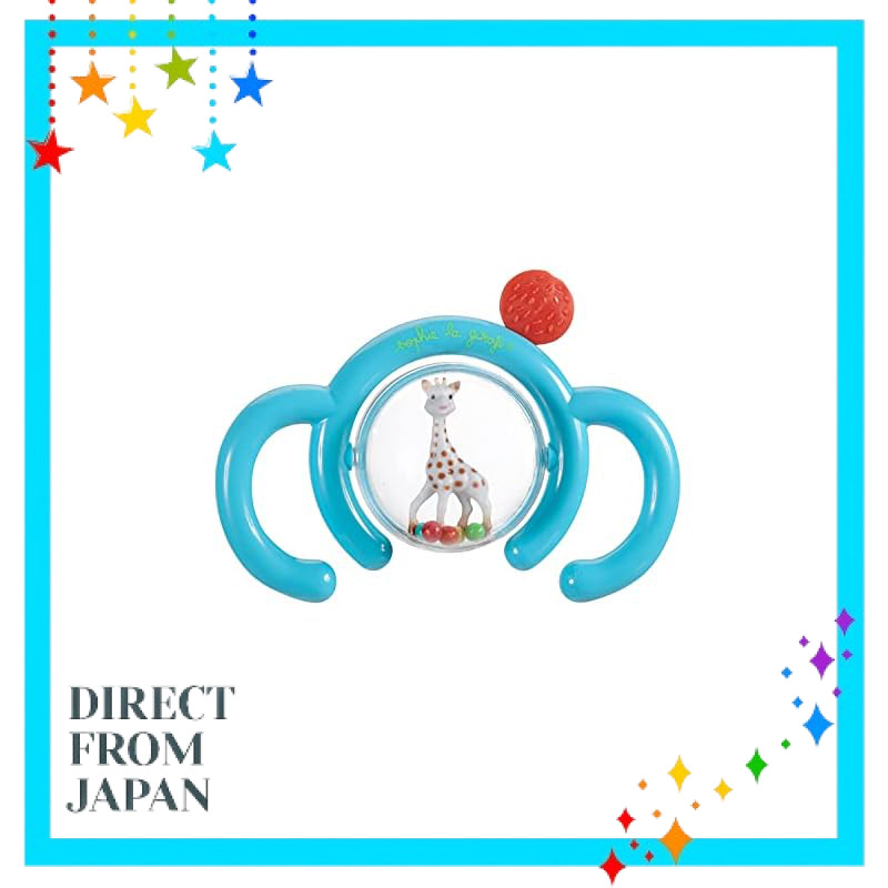 Sophie the Giraffe Hand Rattle Red - Vulli Original Product, Teether, ABS Plastic, Cute Design for Infants (0+ Months),
