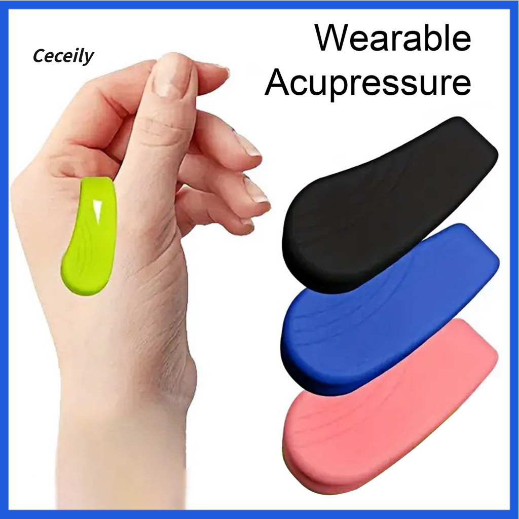 Acupoint Pain Relief Tool Hand Pressure Point Clip 5pcs Acupressure Clips for Migraine Headache Portable Tension Massage