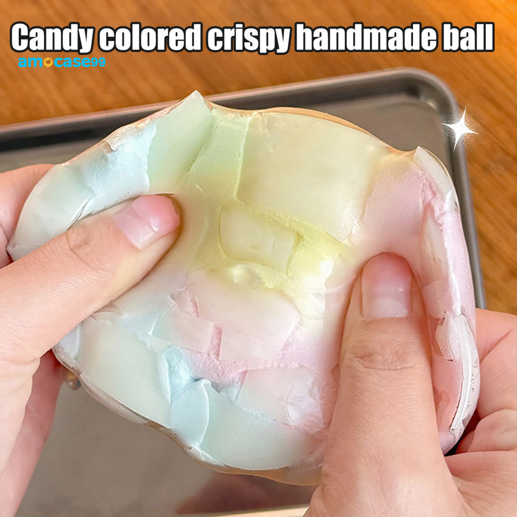 Reusable Stress Ball Mental Tension Relief 1/2/3 Pcs Squeeze Balls Handmade Moldable Fidget Toys Decompression for Kids