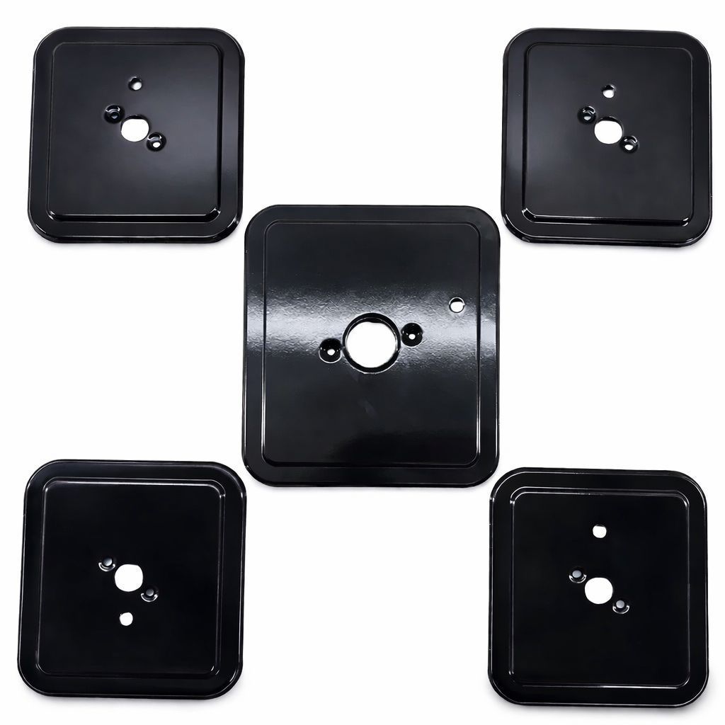 Kit 5 Base Bolacha Quadrada Para Fogão Mueller Decorato G3