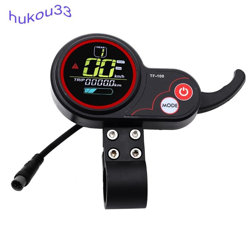 Para Scooter Elétrico Instrumento Interruptor Do Acelerador Universal Controlador De Exibição 48V 6 Pinos Peças Reposiçã