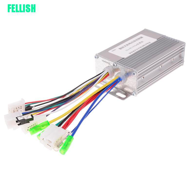 Controlador De Motor Dc Sem Escova 36v / 48v 350w Dc Para Bicicleta Elétrica E-Bike