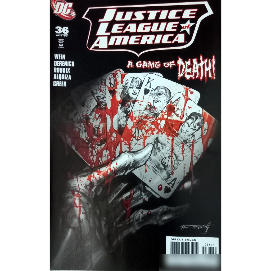 Hq DC Justice League of America 36 - importada - 2009