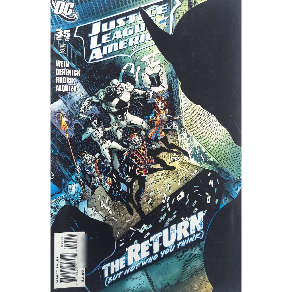 Hq DC Justice League of America 35 - Importada - 2009