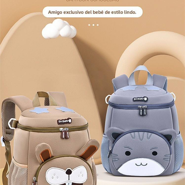 Nova mochila infantil de desenho animado, leve, feita de material de mergulho, mini bolsa de armazenamento 3MAC