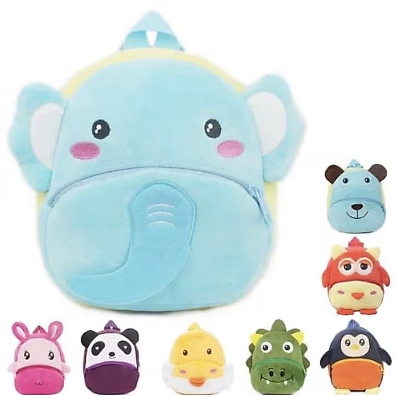 Mini Mochila Premium Feita De Material De Boneca-Escolar De Jardim De Infância Infantil