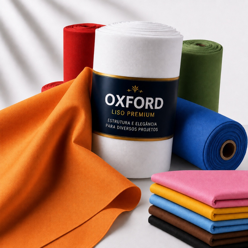 Tecido Oxford Premium 100% Poliéster 1,50m Largura para Toalha de Mesa Festa Decoração Artesanato Cortina Diversas Cores