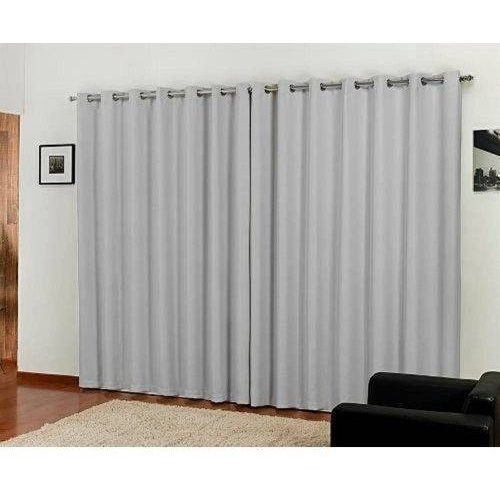 Cortina Blackout Em Tecido 9,00x2,50 Branco Gelo Quarto/sala