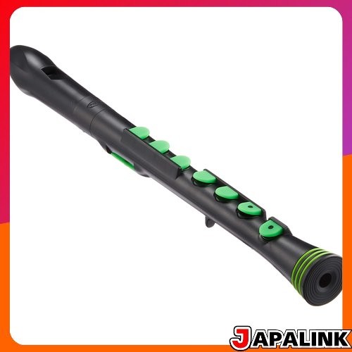 Flauta doce soprano estilo alemão NUVO N320R com flauta doce+ e teclas de silicone [inclui estojo e tabela de digitação