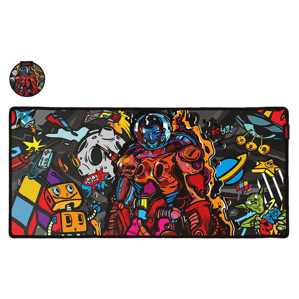Mouse Pad Gamer Pcyes Dr Kepler Extended 900 X 420 - Drk90x42