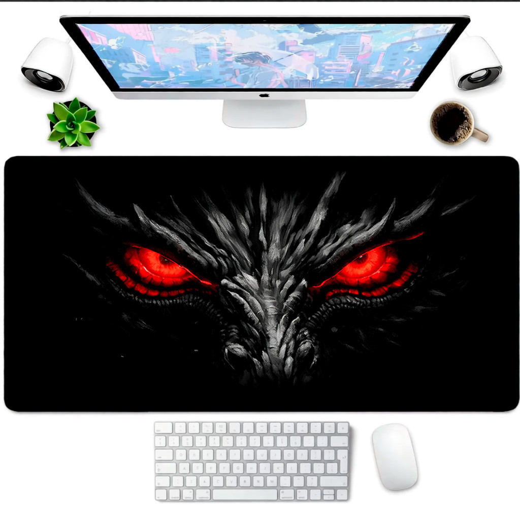 Mouse Pad Gaming Personalizado Masculino Extended Mousepad 80x30 Base Emborrachada Antiderrapante Ideal Para Setup Gamer