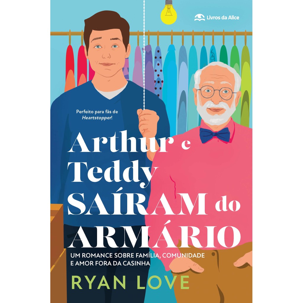 Arthur e Teddy saíram do armário -LIVRARIA LEITURA RIO SUL-🕒💛📚